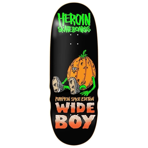 Heroin Wide Boy Pumpkin Spice Edition Deck 10.75" Skateboard Deck