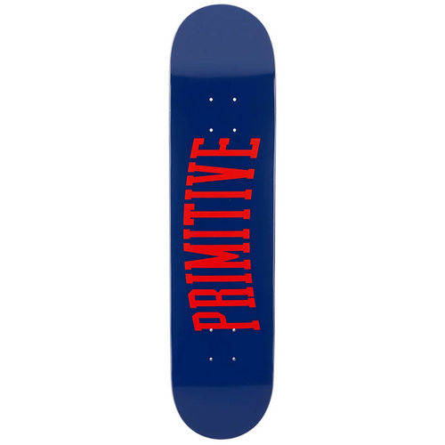 Primitive Collegiate Navy 7.5" Skateboard Deck