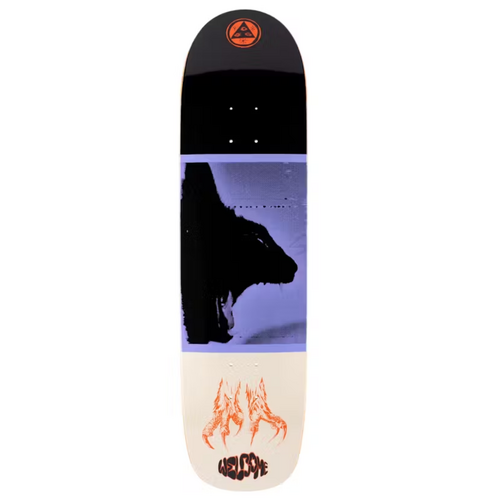 Welcome Feline On Son Of Planchette Black Bone 8.38" Skateboard Deck