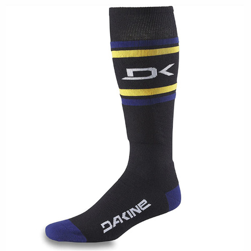 Dakine Freeride Black Mens Snowboard Socks