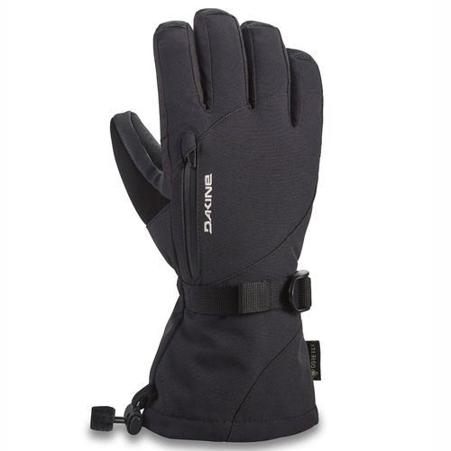 Dakine Sequoia Leather Palm Black Womens Gore-Tex Snowboard Gloves [Size: Small]
