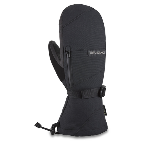 Dakine Leather Palm Titan Black Mens Gore-Tex Snowboard Mitts [Size: Small]