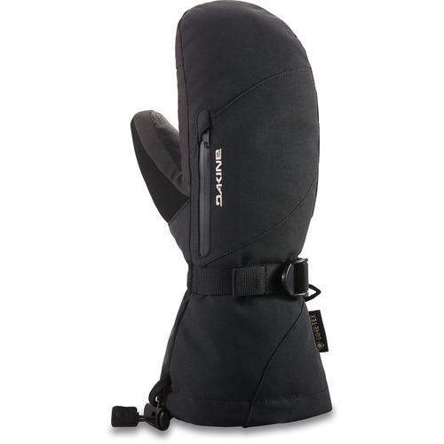 Dakine Leather Sequoia Black Womens 2026 Gore-Tex Snowboard Mitts [Size: Small]