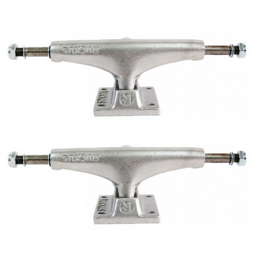 Ruckus Low Silver Skateboard Trucks [Size: 5.25"]