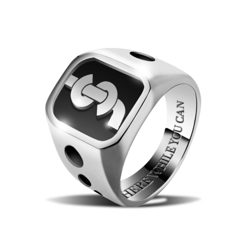 Shake Junt SJ Drip Silver Ring [Size: Small]