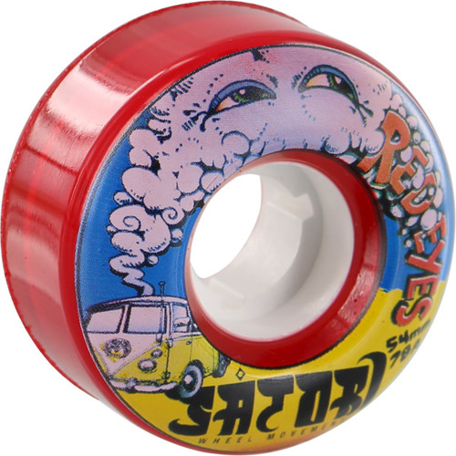 Satori Movement Red Eye 54mm 78a Skateboard Wheels