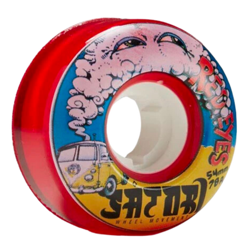 Satori Movement Red Eye 54mm 78a Skateboard Wheels