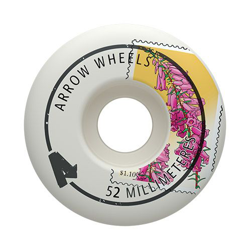 Arrow CS Formula Pink Heath Wheel 52mm 83b Skateboard Wheels