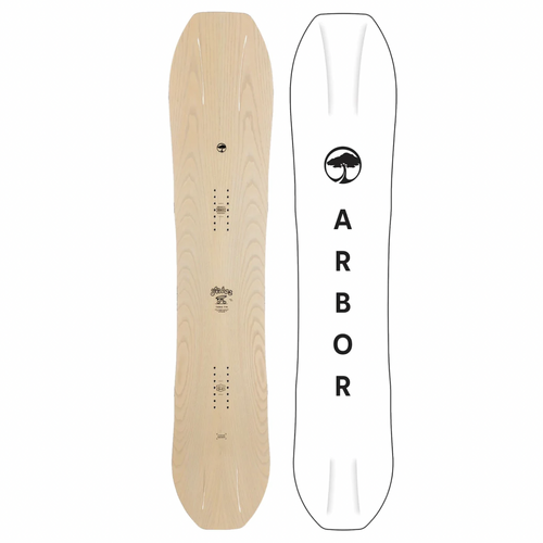 Arbor Terra Pin Rocker Mens 2024 Snowboard [Size: 156cm]