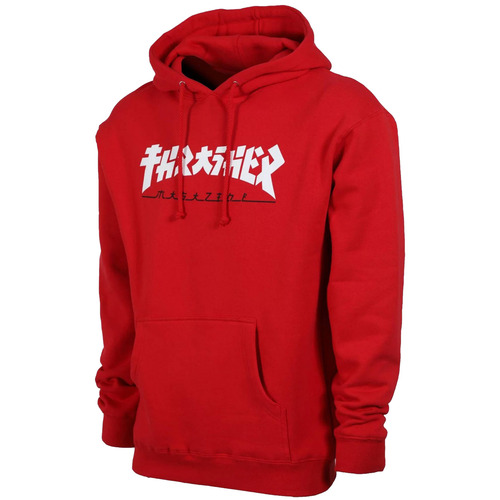 Thrasher Godzilla Red Mens Pullover Hoodie [Size: Large]