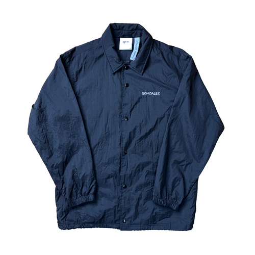 Mark Gonzales Black Large Coaches Spray Jacket Used Vintage