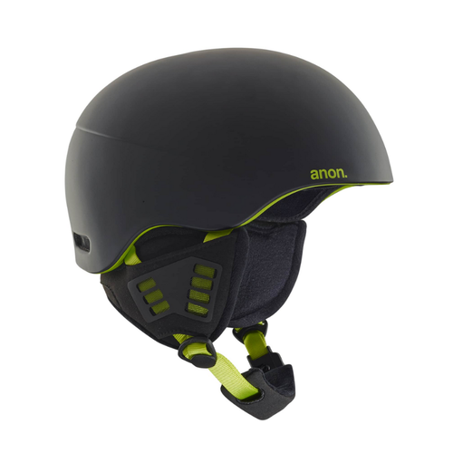 Anon Helo 2.0 Black Green Mens 2019 Snowboard Helmet [Size: Small]