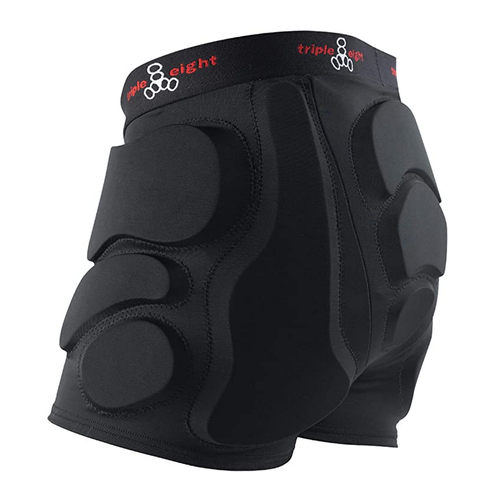 Triple Eight Roller Derby Adults Bumsaver Undercover Padded Protective Shorts [Size: X-Large]