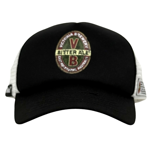 VB Beer Trucker Mesh Back Cap Hat Used Vintage