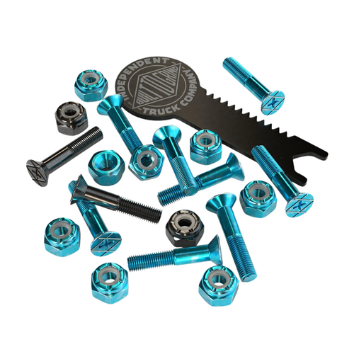 Independent Precision Blue Black 1" Phillips Deck Bolts