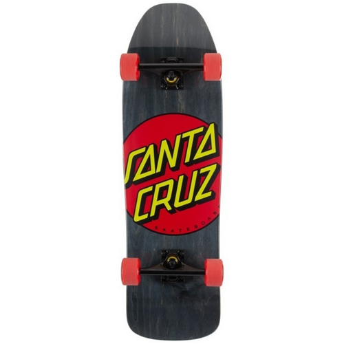 Santa Cruz Classic Dot 9.35" Complete 80's Cruiser Skateboard