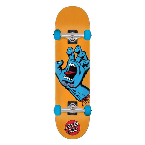 Santa Cruz Screaming Hand Orange 7.8" Complete Skateboard