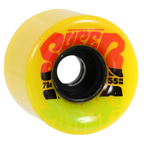 OJ Mini Super Juice Jamaican Yellow 55mm 78a Skateboard Wheels