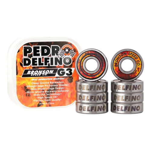 Bronson G3 Pedro Delfino Skateboard Bearings