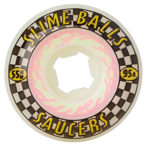 Slime Balls Saucers 55mm 95a Skateboard Wheels
