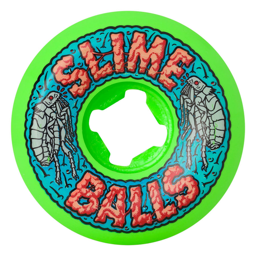 Slime Balls Flea Balls Green 56mm 99a Skateboard Wheels
