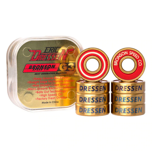Bronson G3 Eric Dressen Skateboard Bearings