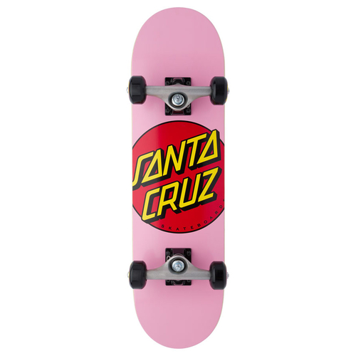 Santa Cruz Classic Dot Pink 7.5" Complete Skateboard