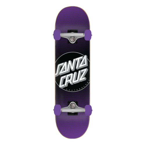 Santa Cruz Classic Dot Purple 8.0" Complete Skateboard