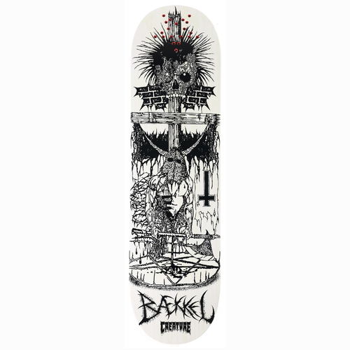 Creature Baekkel Black Metal 8.5" Skateboard Deck