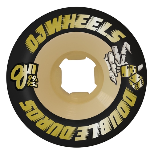 OJ's Double Duro Black 56mm Skateboard Wheels