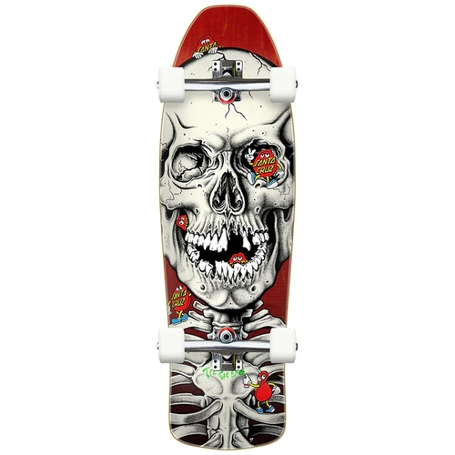 Santa Cruz Dot Dudes 10.32" x 29.4" Complete Old School Cruiser Skateboard
