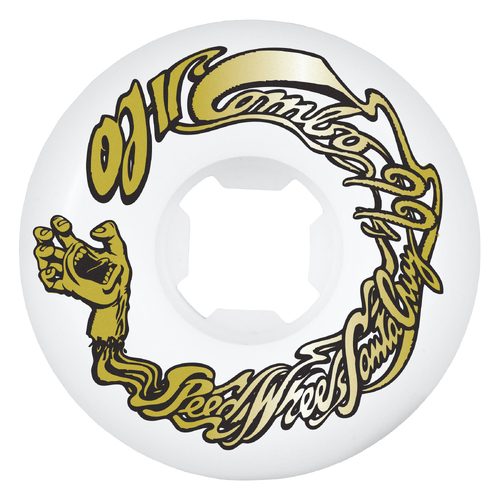 OJ Wheels Combos White 60mm 99a Skateboard Wheels