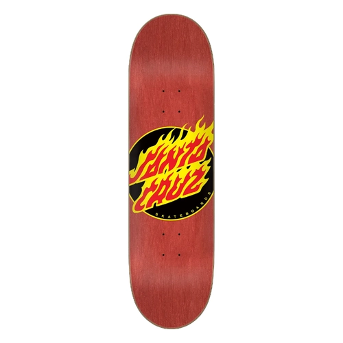 Santa Cruz Flame Dot Mini 7.25" Skateboard Deck