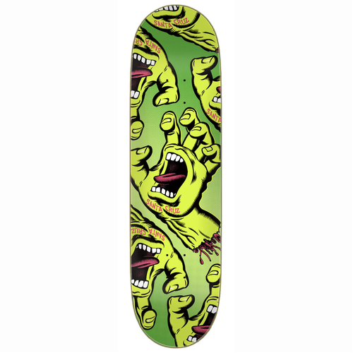 Santa Cruz Crowded Hand 8.5" Skateboard Deck