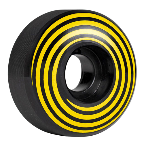 Hazard CP Formula Classic Radial Swirl Black 53mm 101a Skateboard Wheels