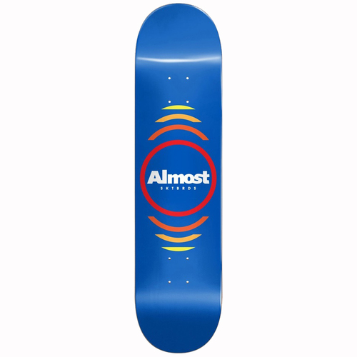 Almost Reflex Blue 8.0" Skateboard Deck