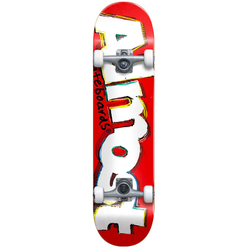 Almost Neo Express 8.0" Red Complete Skateboard