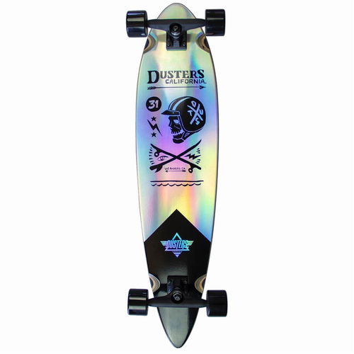 Dusters California Moto Cosmic 37" Complete Longboard Cruiser Skateboard