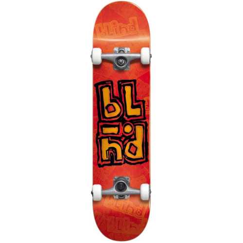 Blind OG Stacked Stamp Orange 8.0" Skateboard Deck