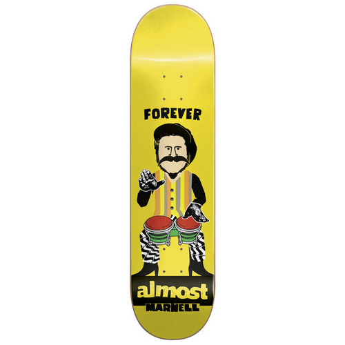 Almost Forever Dude Lewis Marnell 8.0" Skateboard Deck