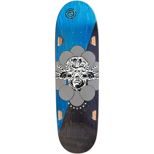 Madness Manipulate Black Blue 8.94" Skateboard Deck