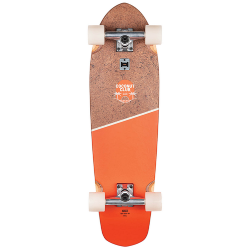 Globe Big Blazer Coconut Mandarin 9.125" 32.0" Complete Cruiser Skateboard