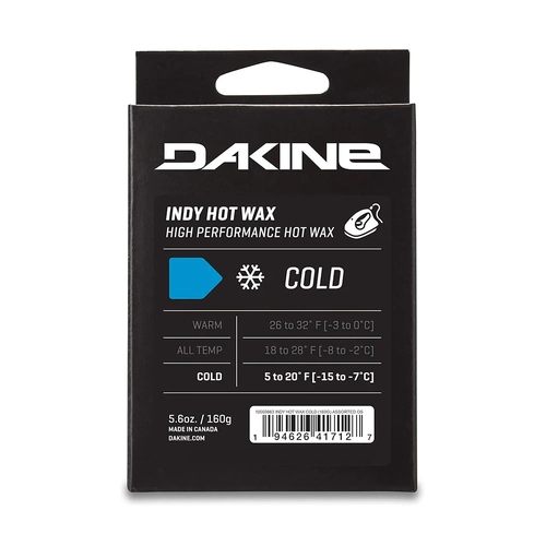 Dakine Indy Hot Wax Cold Temp 160g Snowboard Ski Wax