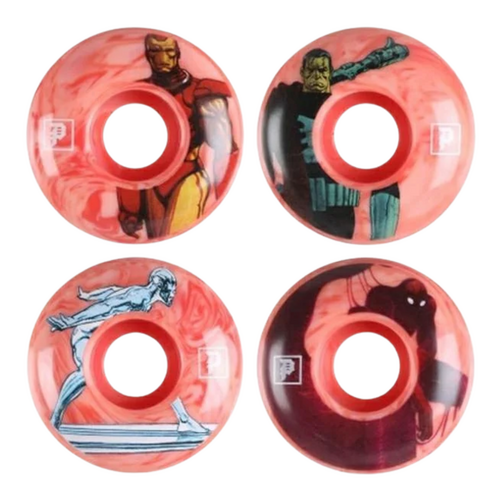 Primitive Marvel Red 53mm 101a Skateboard Wheels