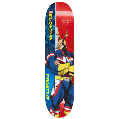 Primitive X My Hero Academia All Might 8.0" Skateboard Deck