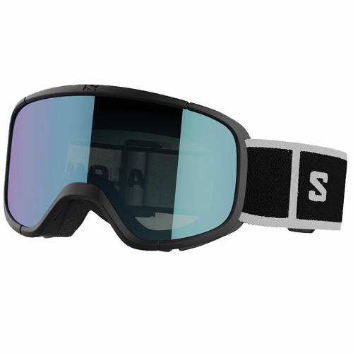 Salomon Lumi Black Mid Blue S2 Lens Youth Snowboard Goggles
