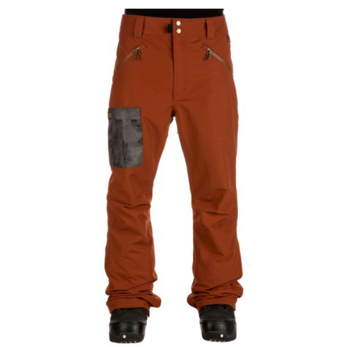 Ride Yesler Rust Mens 15K 2018 Snowboard Pants [Size: Large]