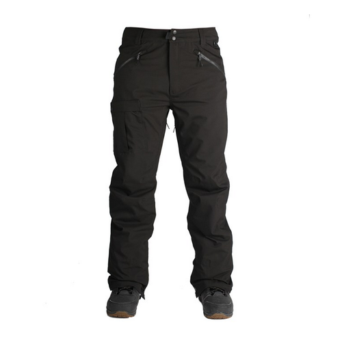 Ride Yesler Black Stretch Mens 15K 2018 Snowboard Pants [Size: 2X-Large]