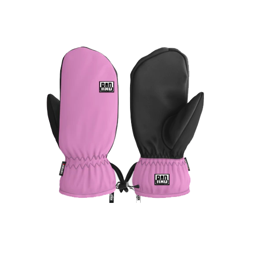 Rad Squad Baby Pink Mens Snowboard Mitts [Size: X-Small]