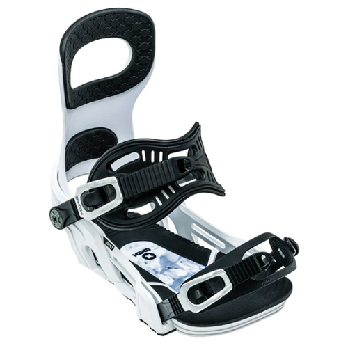 Bent Metal Joint White Mens 2023 Snowboard Bindings [Size: Small]